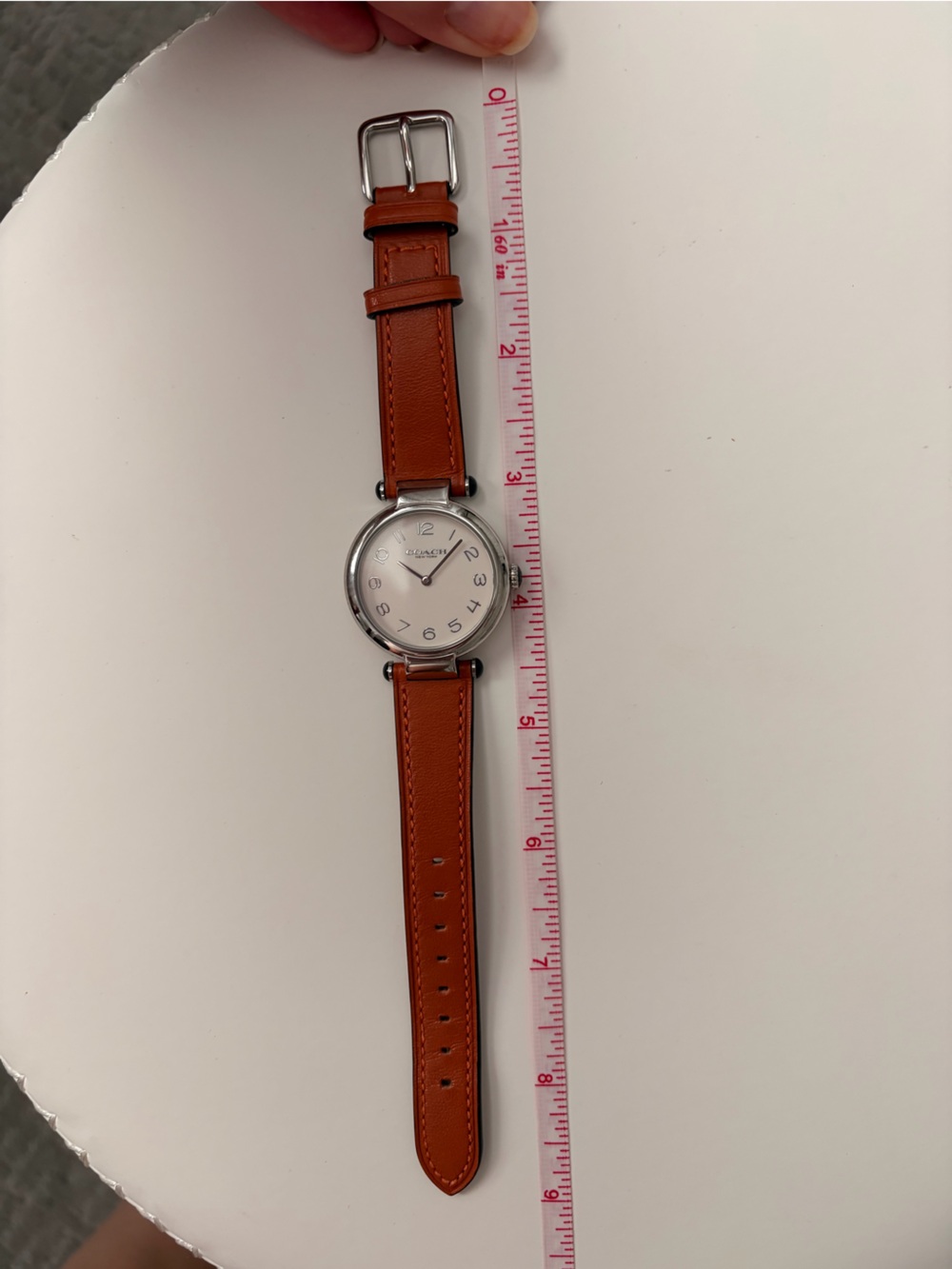Coach Cary Watch with leather strap - Picture 8 of 9